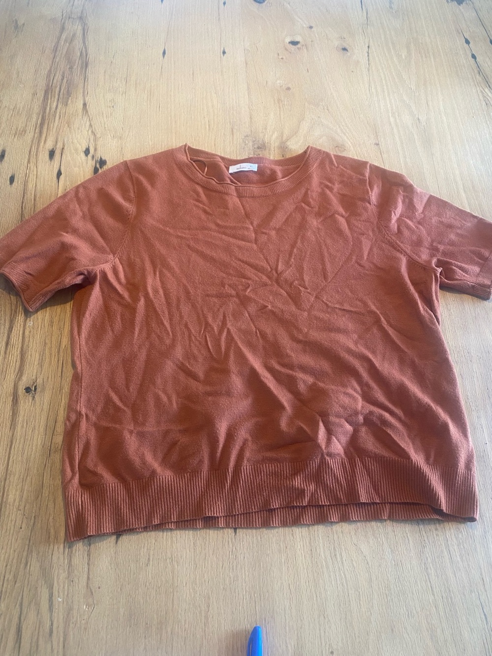 Milano Rust Short-Sleeve Knit Tee